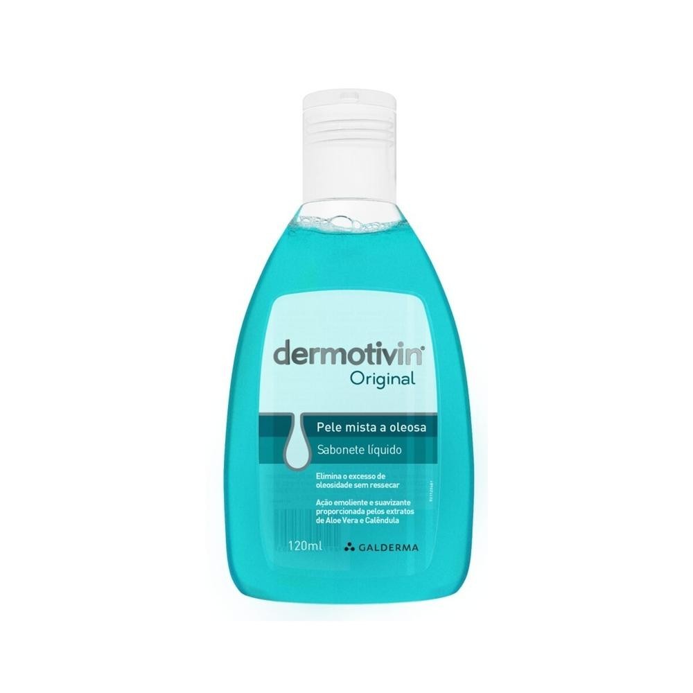 Sabonete Liquido Dermotivin Original 120ml