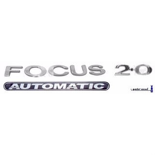 Emblemas Focus 2.0 Automatic - Sedan 2010 À 2013 em Oferta na Shopee