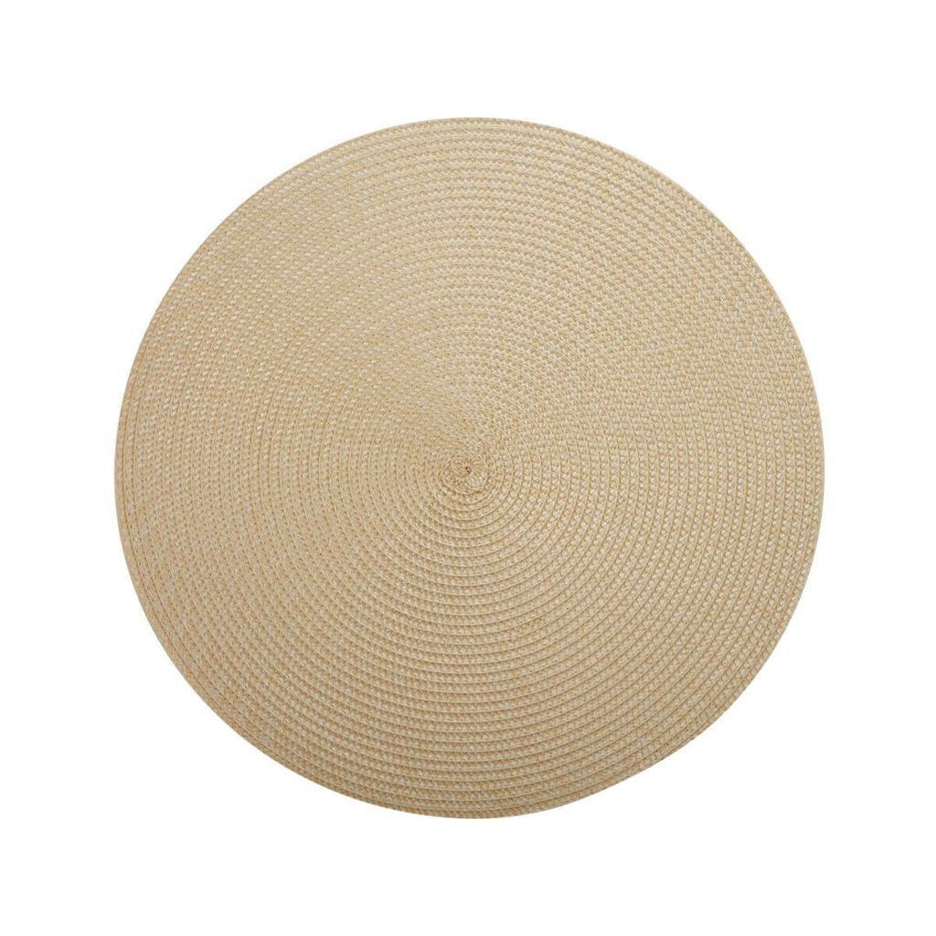 Jogo Americano Round 1 Peça 38cm Maxwell & Williams Areia - Home & Living