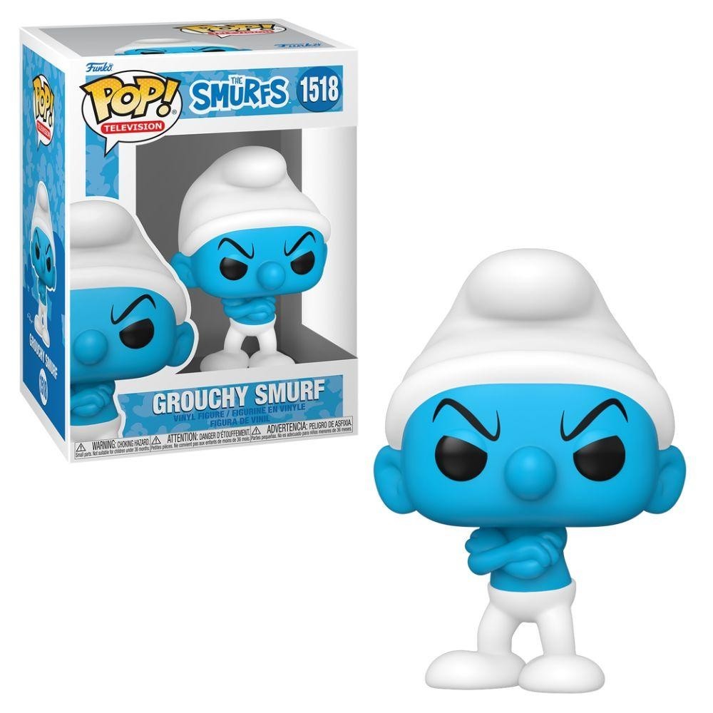 Boneco Funko Pop! Smurfs - Grouchy Smurf em Oferta na Shopee