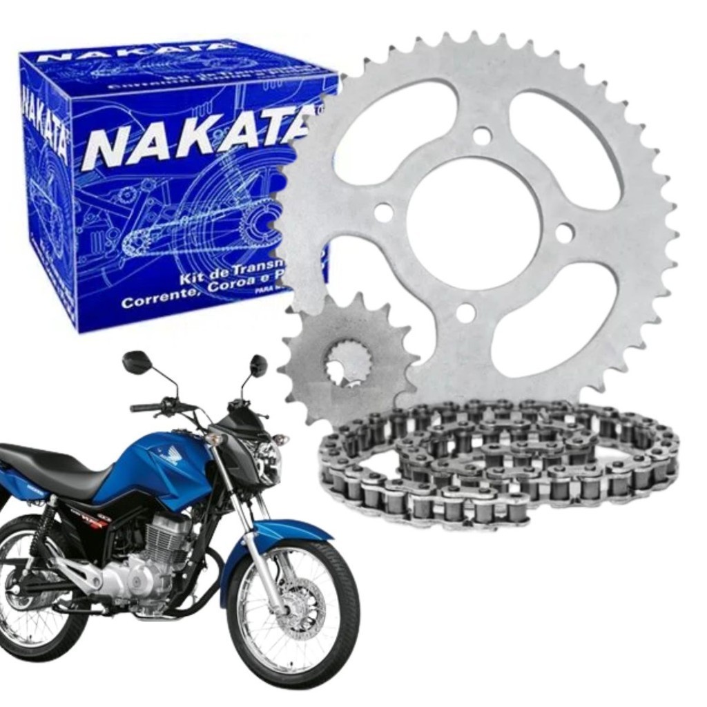 Quit Relação Honda Cg Titan Fan 150 2004 à 2015 Com Retentor Original Nakata