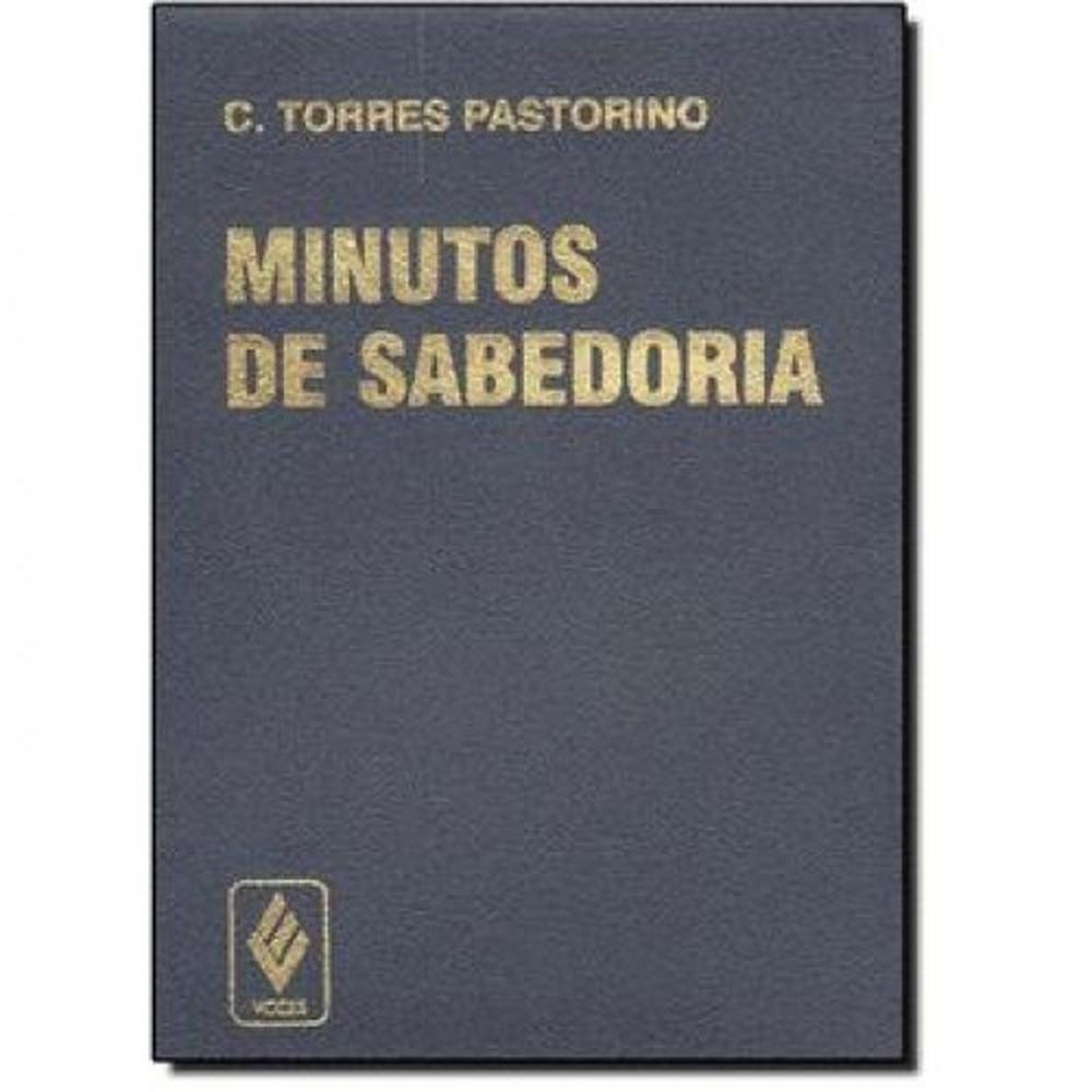 Minutos de sabedoria - capa plástica em Oferta na Shopee