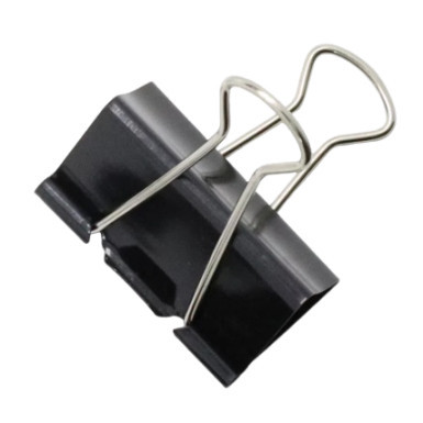 Prendedor Metal Binder Preto 25Mm Jocar Office