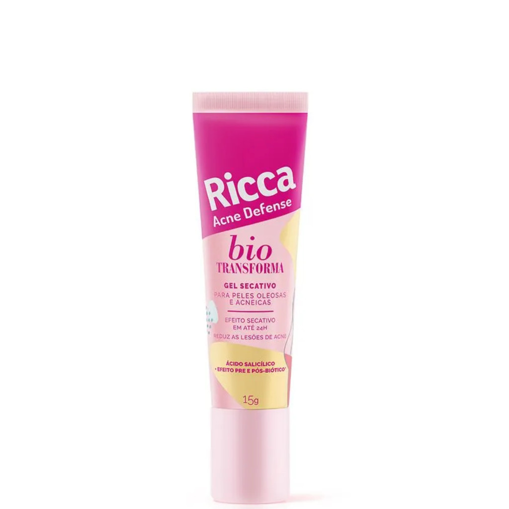 Ricca Acne Defense - Gel Secativo de Acne 15g