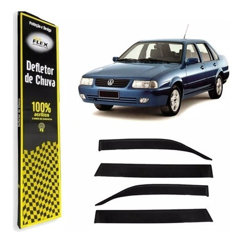 Defletor Calha de Chuva Santana Quantum 1992 a 1998 4 Portas