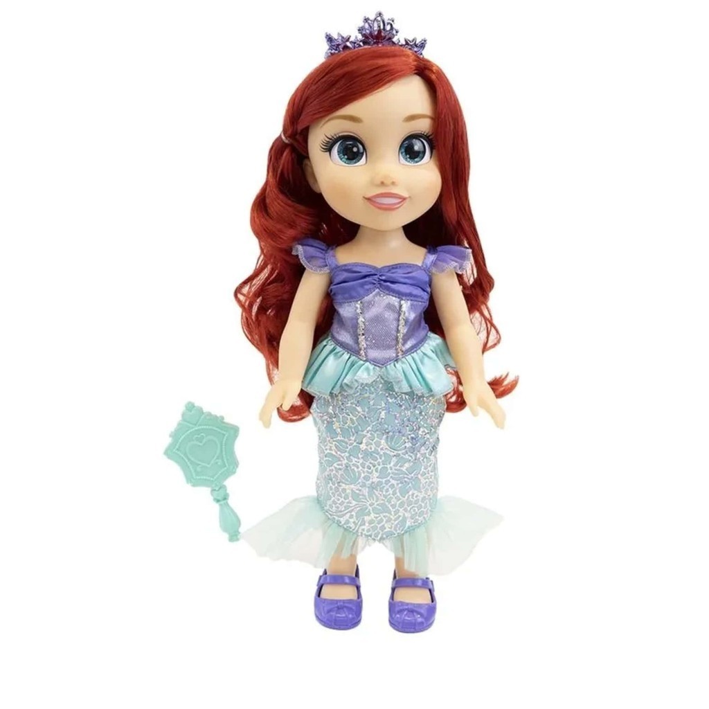 Brinquedo Infantil Boneca Princesas Articulada Ariel 38cm Multikids - BR1916 em Oferta na Shopee