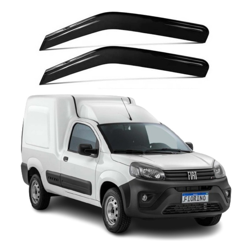 Calha De Chuva Ecoflex Fiat Fiorino 2014 A 2023 2 Portas em Oferta na Shopee