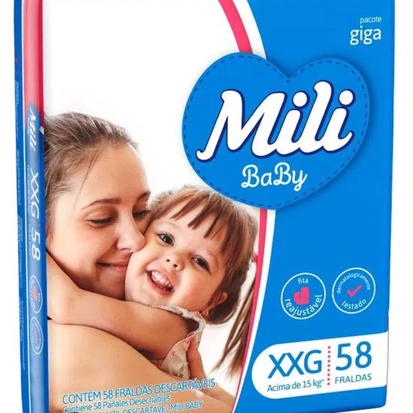 Fralda Mili Baby - Giga XXG