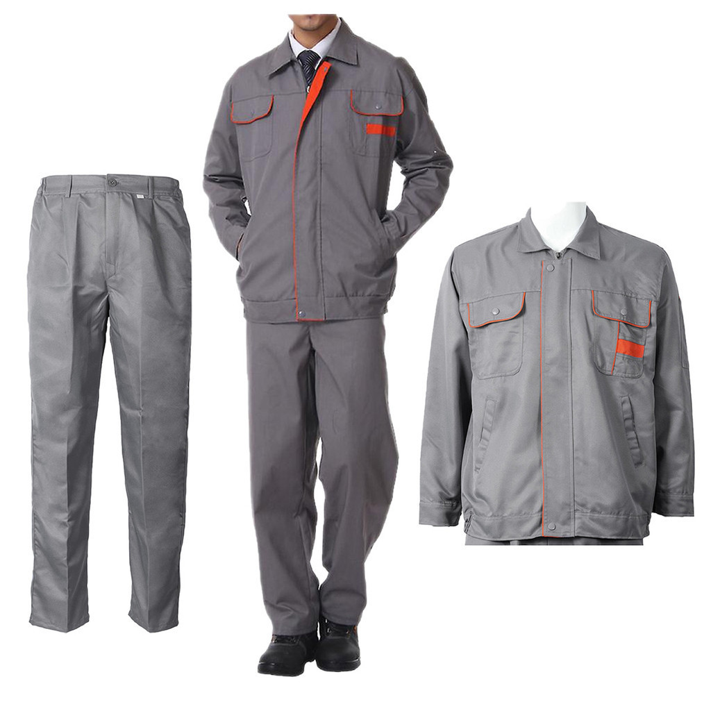 Conjunto Uniforme EPI Lista Refletiva Eletricista Mecanico Segurança do Trabalho Construçao Civil Operario Prestador de Serviço