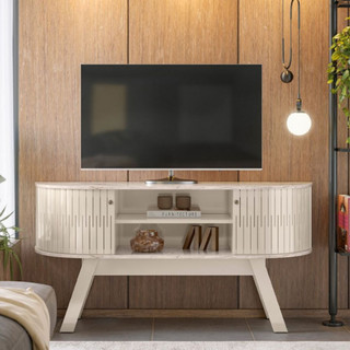Rack Bancada Atlanta Madetec com 2 portas deslizantes 1,36 em Oferta na Shopee