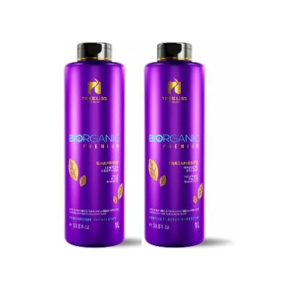 Tree Liss Biorganic Escova Progressiva 2X1 Litro - Loja Impacto