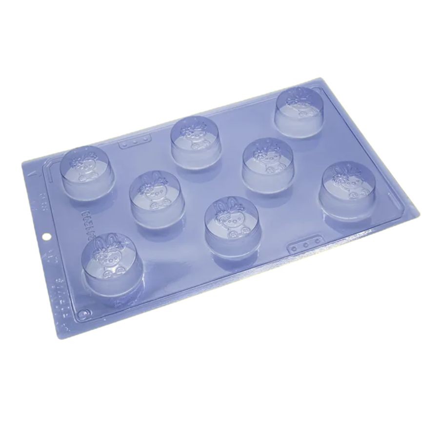 Forma de Acetato Para Pão De Mel - Coelhinhos - Cód. 241203 - 1 unidade - Porto Formas - Rizzo