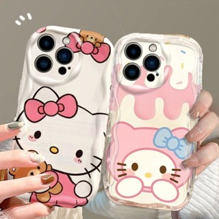 Sorvete Hello Kitty Padrão Caso De Telefone Compatível Para Redmi 14C 13 13C 12C 12 10C 10 10A 9C 9A 9T 9 K60 Ultra A1 A em Oferta na Shopee