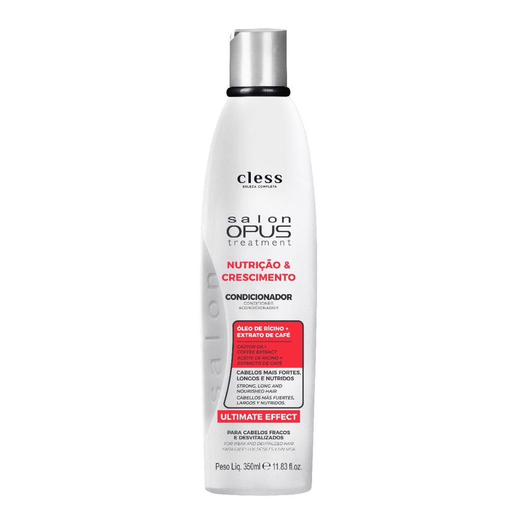 Salon Opus Condicionador  Nutrição & Crescimento 350ml em Oferta na Shopee