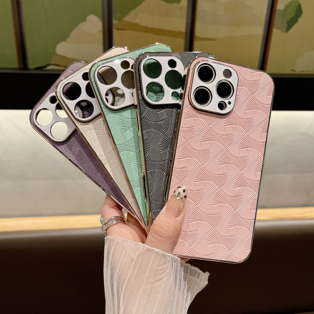 Capa Para Samsung Galaxy A08 A07 A18 A17 A27 A37 A57 A56 S26 S25 S24 S23 ULTRA PLUS 5g De Telefone De Couro Ondulado Pro