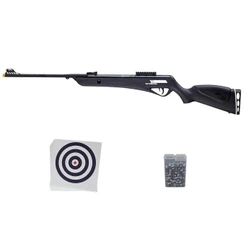 Carabina Espingarda Rifle de Pressão Jade Pro Nitro Preta 6.35mm - CBC + Acessórios