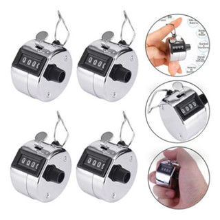 Kit 4 Contador Manual Mecânico 4 Dígitos Analógico Numérico em Oferta na Shopee