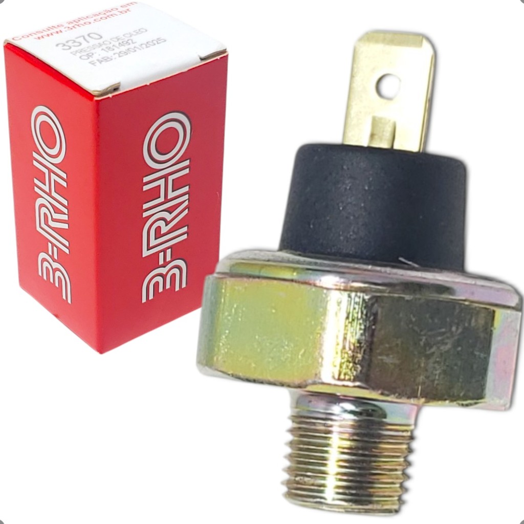 Interruptor Pressao De Oleo Cebolinha 3rho Fusca Kombi Variant Brasilia Sp2 1300 1500 1600 Ar