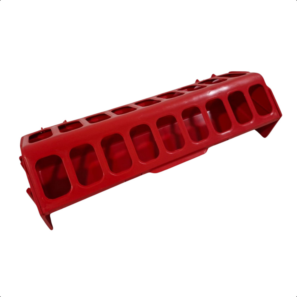 Comedouro Calha 30cm Para Aves Frango Cordona Galinhas