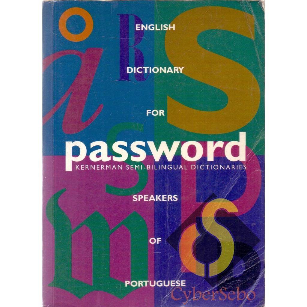 Password - Speakers of Portuguese - Password - Jonh Parker - Monica Stahel