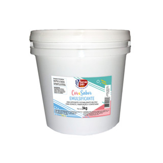 EMULSIFICANTE BATEMIX P/ BOLOS E SORVETES C/ 3 KG em Oferta na Shopee