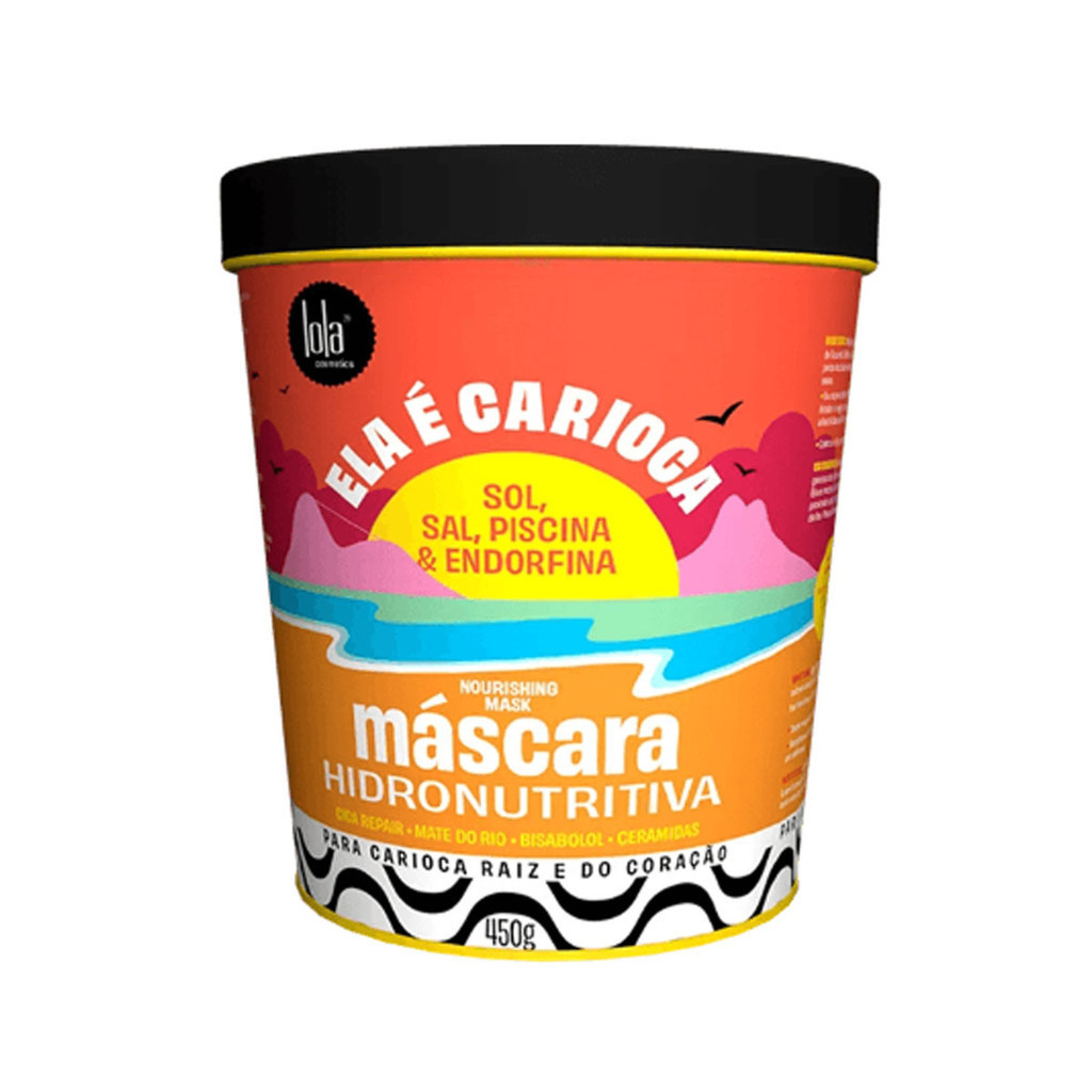 Mascara HidroNutritiva Lola Cosmetics Ela é Carioca 450g em Oferta na Shopee