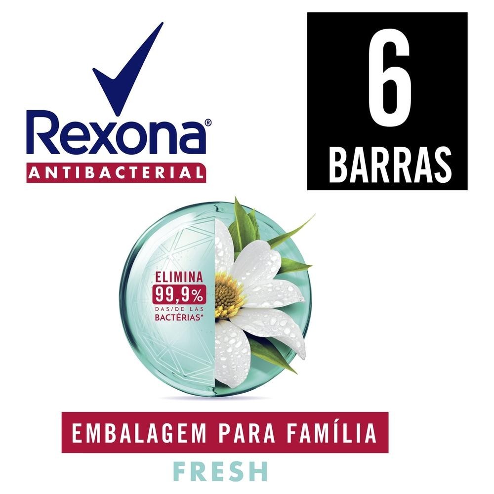 Kit Sabonete em barra Rexona Fresh 6 und 84g · foto 2