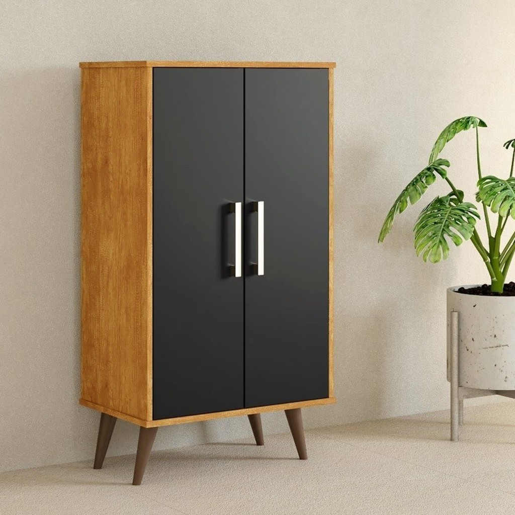 Armário Multiuso 2 Portas Lincon Yescasa em Oferta na Shopee