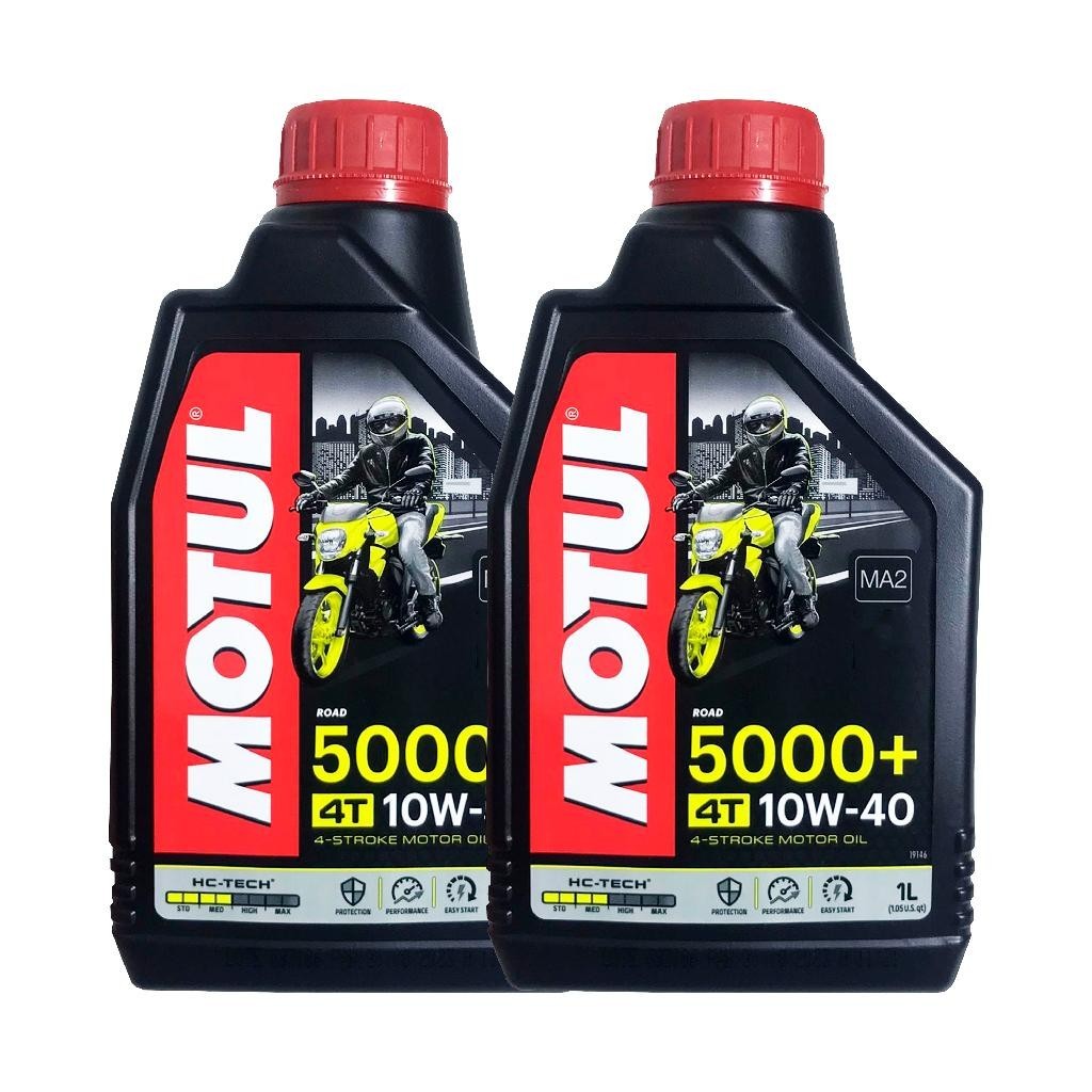 2 Litros Óleo Motul 10W-40 Semi-Sintetico