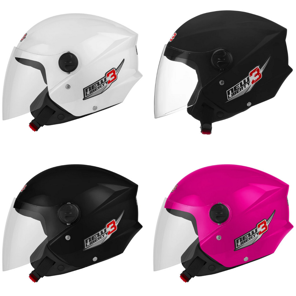 capacete de moto aberto new liberty 3 pro tork masculino feminino