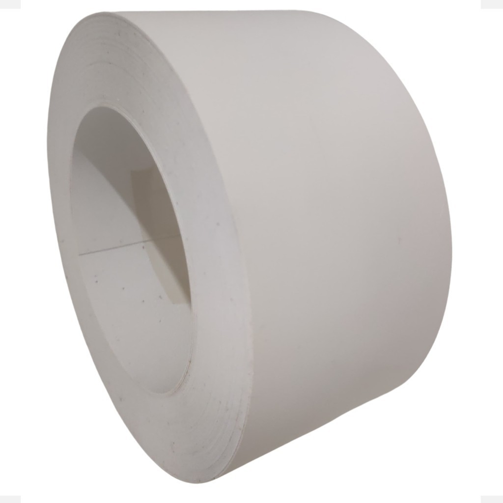 Fita De Borda Pvc Para Mdf Areia Matt Guararapes 64mm X 10m Moveis Acabamento Bege Claro