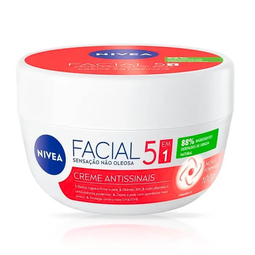 NIVEA CREME FACIAL ANTISSINAIS COM 100G