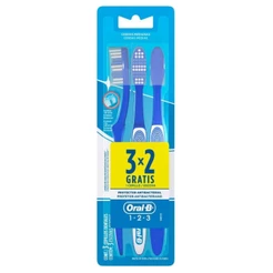 ORAL-B ESCOVA DENTAL 1.2.3 PROTETOR ANTIBACTERIANO LEVE 3 PAGUE 2