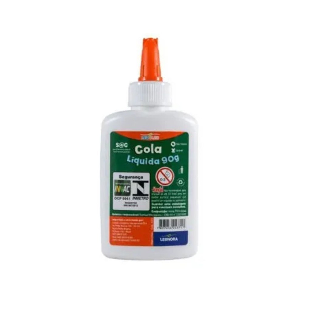 Cola Liquida  Escolar Branca 90g Leo Leo Unidade