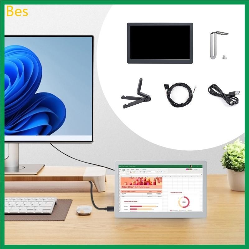 Além 7 Polegadas IPS 1024x600 Monitores Ângulo Amplo Visão Para Monitro Lateral Da Caixa Do Computador