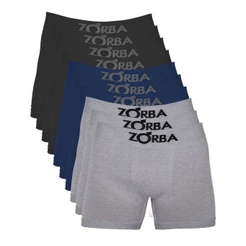 Kit 10 Cuecas Zorba Boxer sem Costura Algodão 781