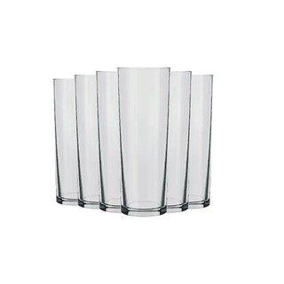 Jogo de Copos Tubo Cylinder Nadir 300ml com 6 peças em Oferta na Shopee