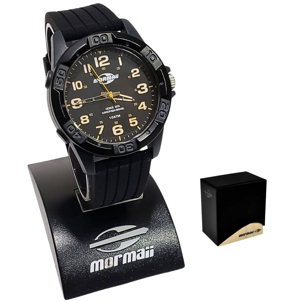 Relógio Mormaii Masculino Analógico Garopaba MOPC21JAKG/8Y em Oferta na Shopee