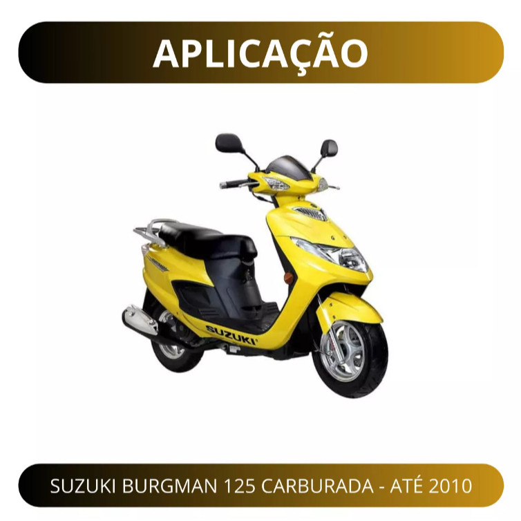 Motor Arranque Partida Suzuki Burgman 125 Até 2010 Carburada — imagem 2 de 2