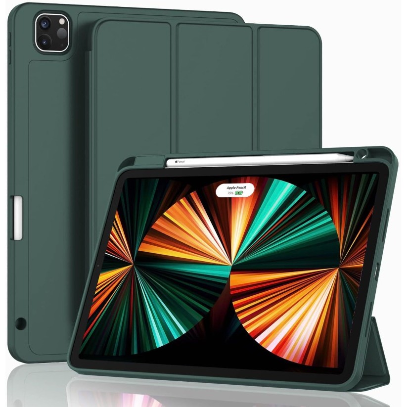 Capa magnetico inteligente com slot de canetas compativel Samsung Galaxy Tab A9 Tela 8,7" /A9+/Plus Tela 11"