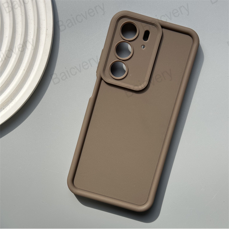 Para Realme C71/C73/C75/C75X/14X 5G Alta Qualidade Doce Cor TPU Capa Protetora Completa À Prova De Choque