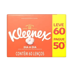Lenço de Papel Kleenex Box 60 Unidades