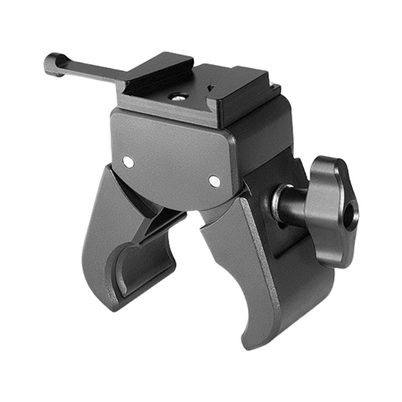 Doublebuy Braçadeira De Montagem Em V Confiável Com Mandíbulas Ajustáveis Suporte Universal Alumínio Para Equipamento De