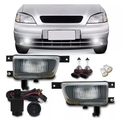 Kit Farol Milha Astra 98 99 2000 2001 2002 Auxiliar Com Lampadas