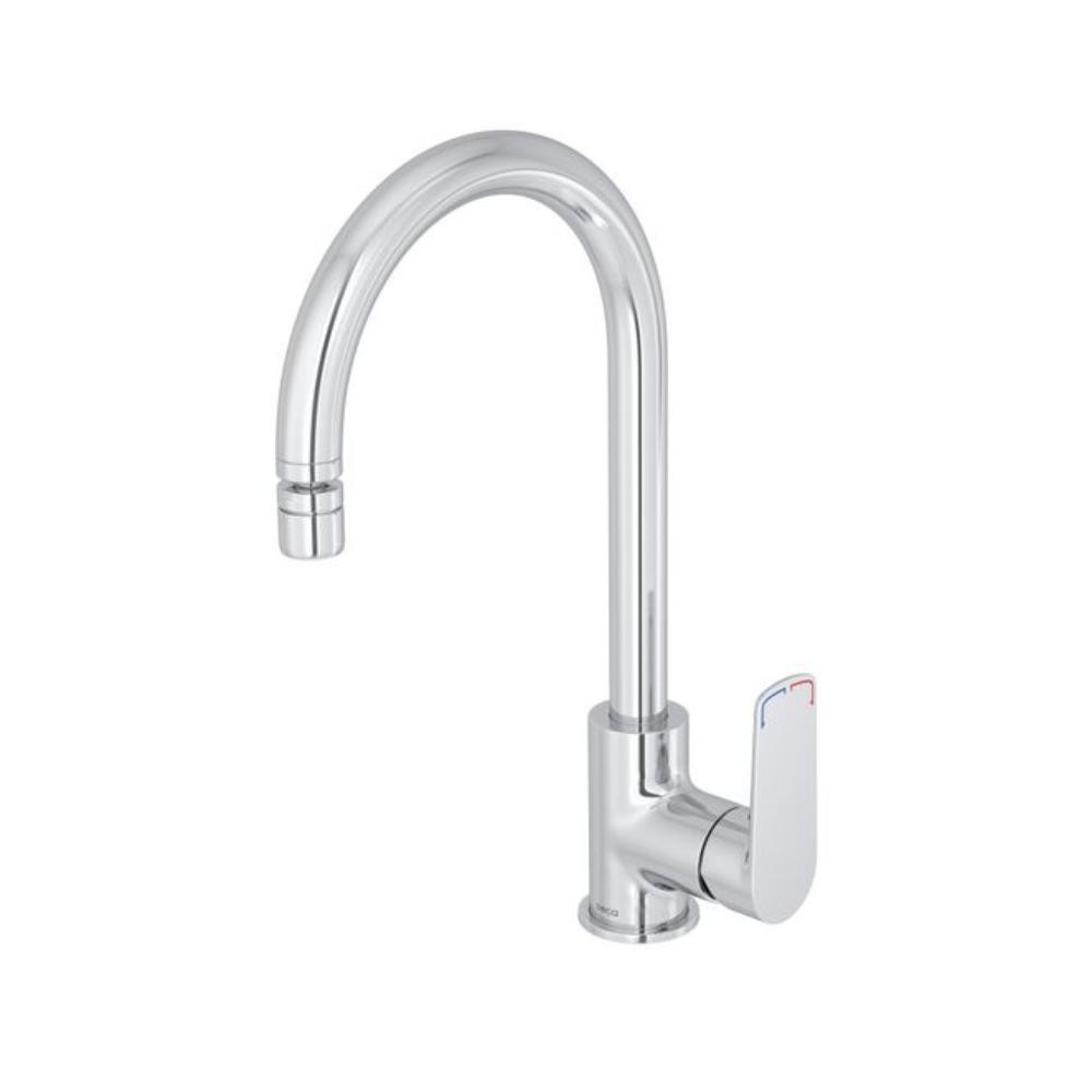 Misturador Monocomando De Mesa Para Cozinha Com Bica Móvel Level One Cromado Deca em Oferta na Shopee