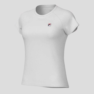 Camiseta Fila Tennis Basic Feminina Branca em Oferta na Shopee