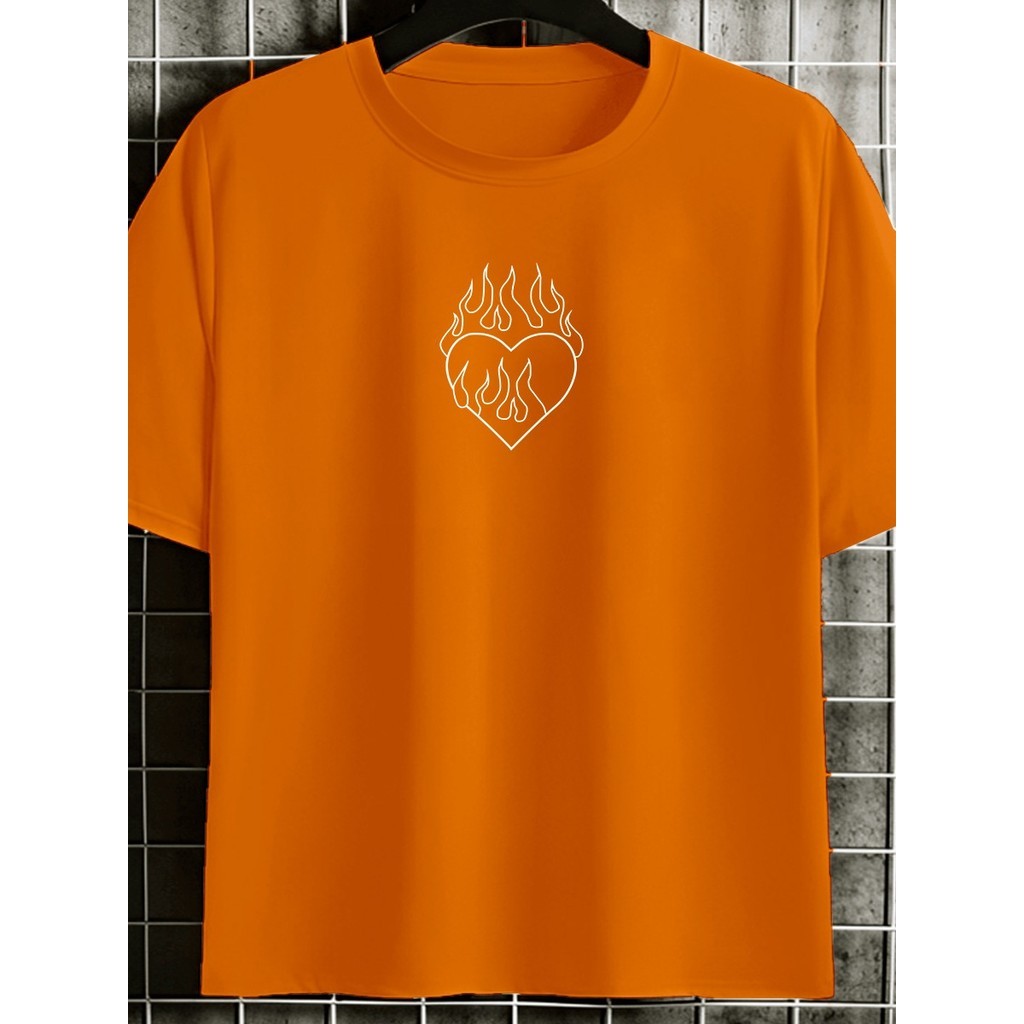 Camisa Bordada T Shirt Personalizada Blogueira Camiseta Confortável Blusa Oversized Simples