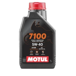 Óleo lubrificante para Motor de Moto 7100 5w40 100% Sintético Motul 1L 4T
