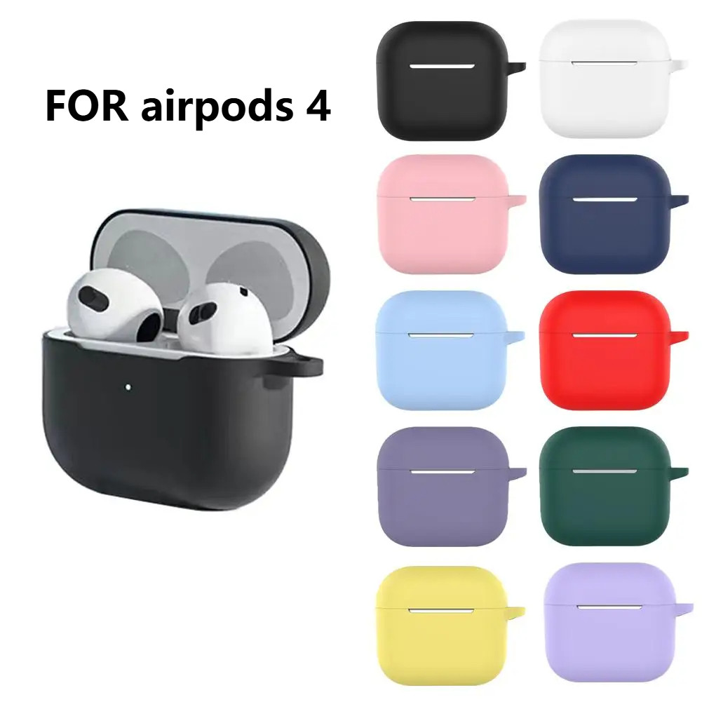 Compativel AirPods Capinha silicone 2024 Fone Bluetooth Proteção Total Anti Impacto