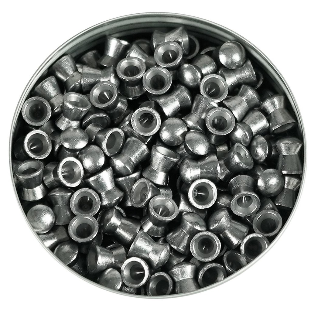 6x Latas de Chumbo Rifle Round Field Calibre 6.35mm · foto 2